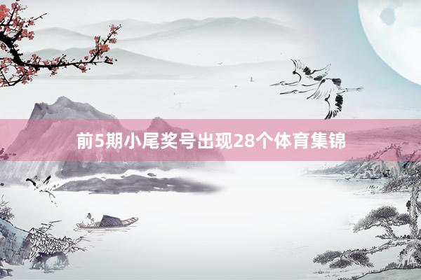 前5期小尾奖号出现28个体育集锦