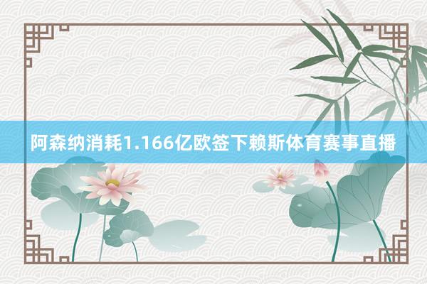 阿森纳消耗1.166亿欧签下赖斯体育赛事直播