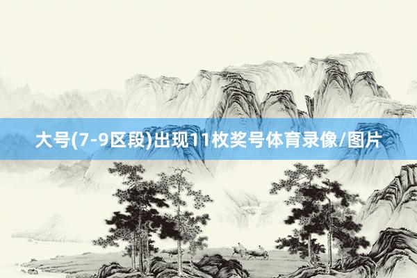 大号(7-9区段)出现11枚奖号体育录像/图片