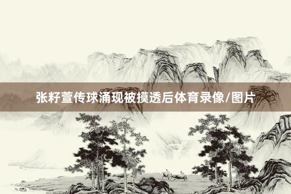 张籽萱传球涌现被摸透后体育录像/图片