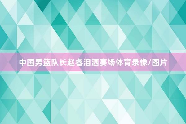 中国男篮队长赵睿泪洒赛场体育录像/图片