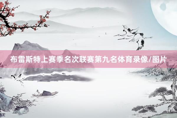 布雷斯特上赛季名次联赛第九名体育录像/图片