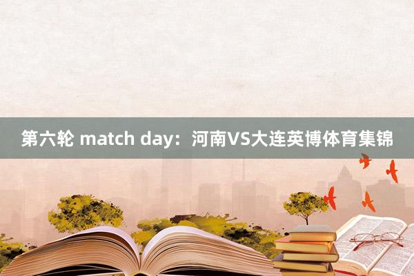 第六轮 match day：河南VS大连英博体育集锦